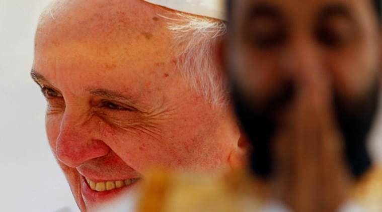 pope francis, pope francis egypt, christians and muslims, egypt pope, vatican egypt, world news, indian express news