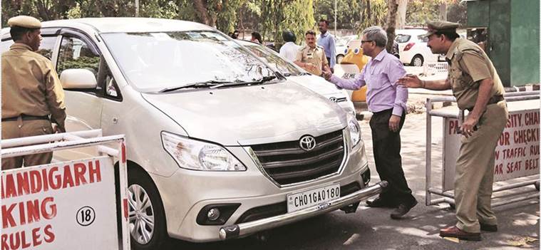 PU, Panjab University, PU security staff, PU Unrest, Panjab University Unrest, Indian Express, Indian Express News 