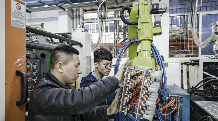 China, Robotics, Robotic future, Chinese robot makers, embracing robotics, Internet of Things, AI, digitally connected appliances,E-Deodar Robot Equipment, iRobot Corp, established robotic superpowers, China's automation robots, Chinese robots, Technology, Technology news