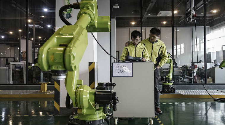 China, Robotics, Robotic future, Chinese robot makers, embracing robotics, Internet of Things, AI, digitally connected appliances,E-Deodar Robot Equipment, iRobot Corp, established robotic superpowers, China's automation robots, Chinese robots, Technology, Technology news