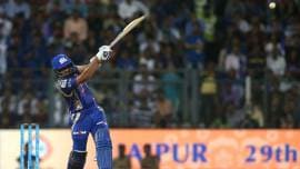 rohit sharma, rohit sharma wide ball, harbhajan singh, bhajji, mumbai indians, rising pune supergiant, mi vs rps, ipl 10, ipl 2017, ipl news, sports news, cricket news, indian express