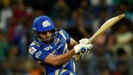 ipl 2017, rohit sharma, mumbai indians, rohit sharma 50, mi vs rps, mumbai indians vs rising pune supergiant, ipl 10, wankhede stadium, cricket news, cricket, sports news, indian express
