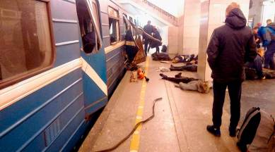 Russia's St Petersburg, St Petersburg blast, Russia's St Petersburg metro blast, explosives found in Russia's St Petersburg building, Russia terror attack, world news, indian express news