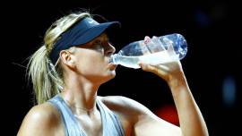 Maria Sharapova, Sharapova, Simona Halep, Alize Cornet, Halep, Cornet, Porsche Grand Prix, Karolina Pliskova, Caroline Wozniacki, Dominika Cibulkova, Agnieszka Radwanska, Angelique Kerber, tennis stories, sports stories, Indian Express