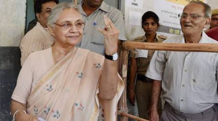 congress, MCD congress, Sheila Dikshit, MCD, MCD elections, delhi election, delhi civic polls, MCD 2017 elections, Municipal corporation election, MCD polling, indian express, india news, latest news