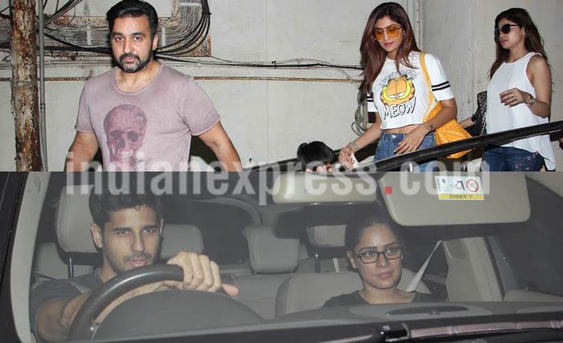 Shilpa Shetty Raj Kundra Shamita Shetty vivaan sidharth malhotra 820
