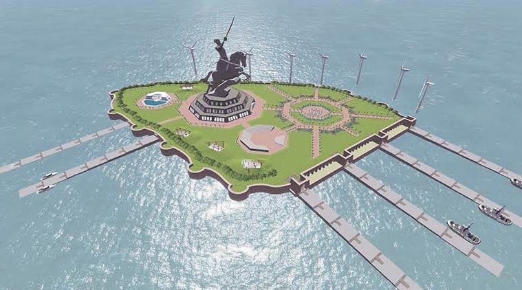 For Shivaji memorial, Maharashtra makes sculpture shorter, sword taller