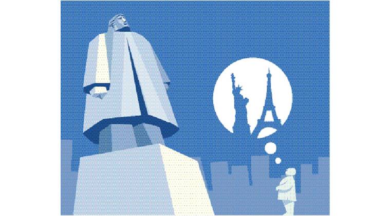 shivaji memorial, shivaji statue, chhatrapati shivaji, bombay high court, noida dalit prarthna sthal, mayawati, indian express