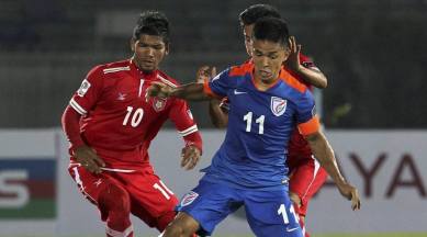 Sunil Chhetri, Sunil Chhetri India, India Sunil Chhetri, Sunil Chhetri captain, Sunil Chhetri goals, Sunil Chhetri Indian football, football news, Football, Indian Express