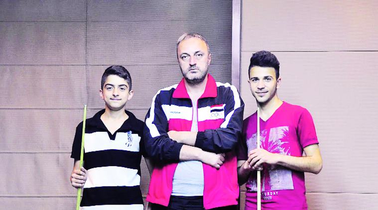 Syria snooker, world snooker championships. syrian snooker players, syrian war, snooker news, latest news, indian express sports