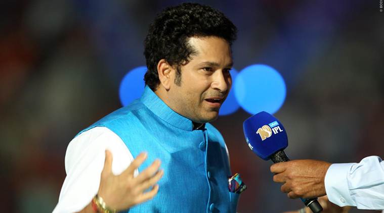 Sachin Tendulkar, Sachin Tendulkar India, India Sachin Tendulkar, Sachin Tendulkar felicitated, Sachin Tendulkar MI, IPL, sports news, sports, cricket news, Cricket, Indian Express