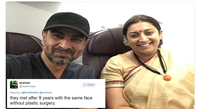 ‘Mihir’ Ronit Roy, ‘Tulsi’ Smriti Irani have a sudden ‘Kyunki Saas Bhi