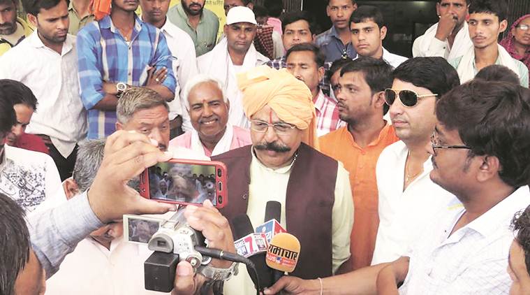 Lucknow: In video, BJP’s Fatehpur Sikri MLA ‘threatens’ SDM