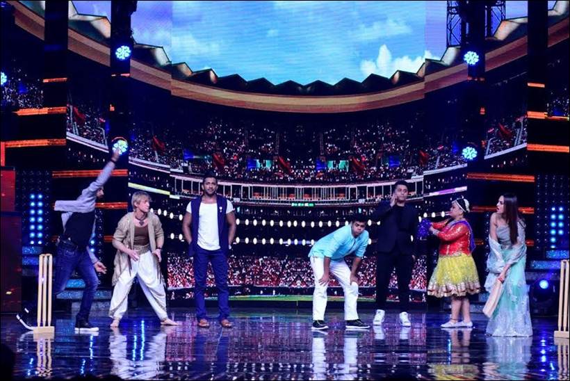 harbhajan singh sonakshi sinha match, nach baliye 8 ipl 2017, cricket fever nach baliye 8