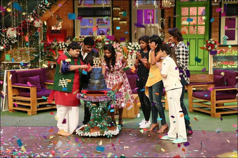 kiku sharda, kapil sharma, indian cricket team, kapil sharma 100 episode images