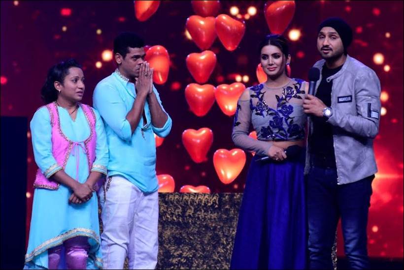 sidharth jhadav, trupti jhadav, harbhajan singh, geeta basra
