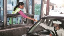 Kherki Daula, toll plaza, Kherki Daula toll, women toll plaza, women worker, toll plaza women, indian express news, delhi, delhi news
