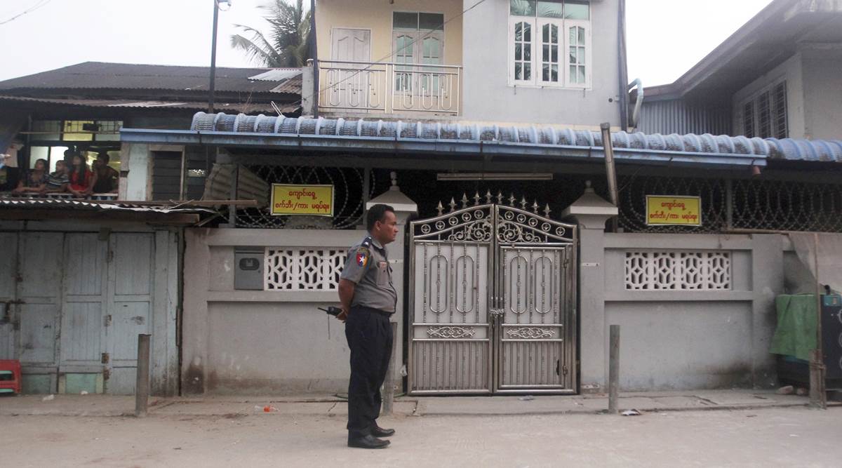 myanmar violence, myanmar muslim schools, yangon muslim schools, buddhists and muslims, myanmar buddhist protest, yangon protest, myanmar protest, rohingya myanmar, world news, indian express news