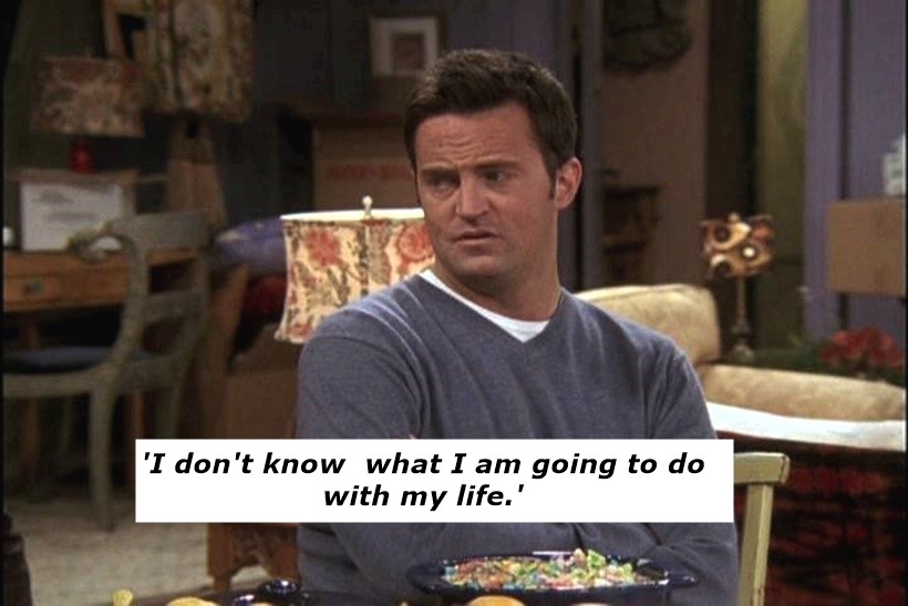 Chandler Bing’s sarcasm and wit to help you keep going on Mondays