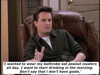 Chandler Bing's sarcasm and wit to help you keep going on Mondays |  Trending Gallery News,The Indian Express