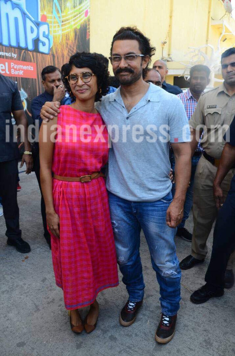 Aamir Khan, Kiran rao, Aamir khan kiran rao pics