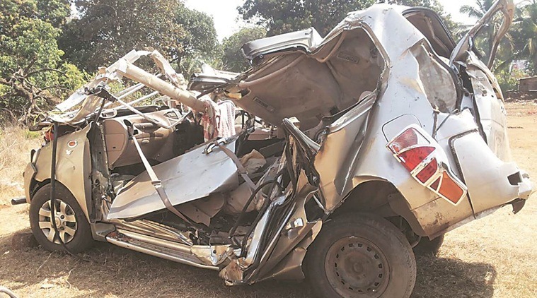 Jharkhand road accident, Jharkhand accident, Jharkhand Police officer killed, road accident Jharkhand, India News, Indian Express, India Express News