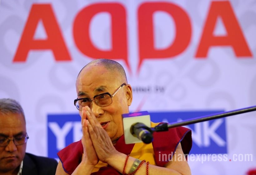 dalai lama, dalai lama delhi, express adda, anant goenka, tibetan leader, dalai lama india, dalai lama tibet
