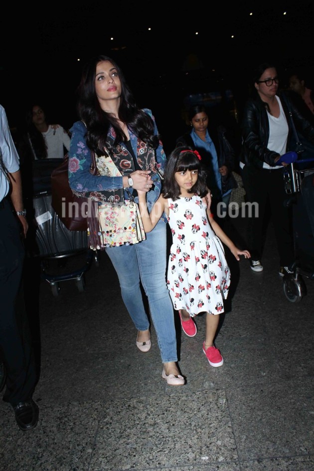 Aishwarya Rai Bachchan, aaradhya bachchan, aishwarya, Aishwarya Rai Bachchan cannes, cannes, cannes 2017, aish aaradhya airport pics