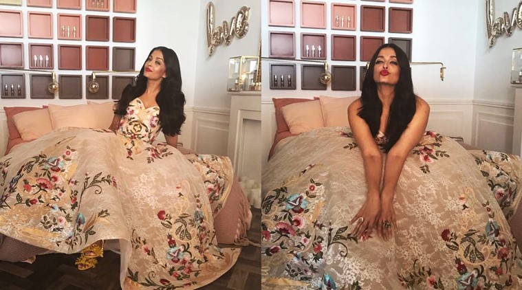 Indian Film Actress Aishwarya Rai Nude - Aishwarya Rai Bachchan at Cannes 2017: The diva slays in a nude Mark  Bumgarner gown, see pics | Lifestyle News,The Indian Express