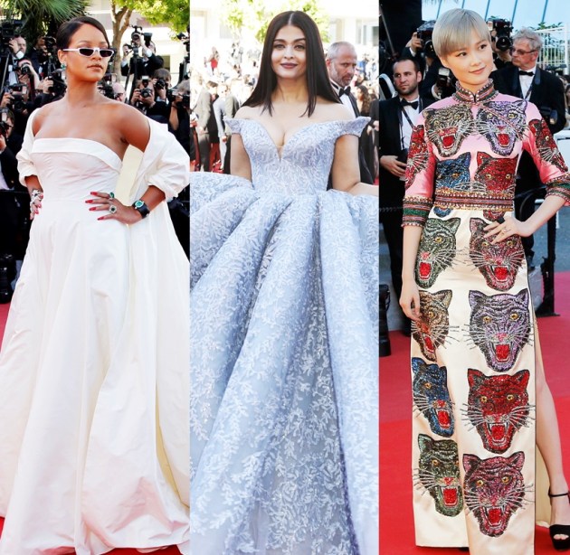 Aishwarya Rai Bachchan, Aishwarya, Cannes 2017, Cannes red carpet, Rihanna, Bella Hadid