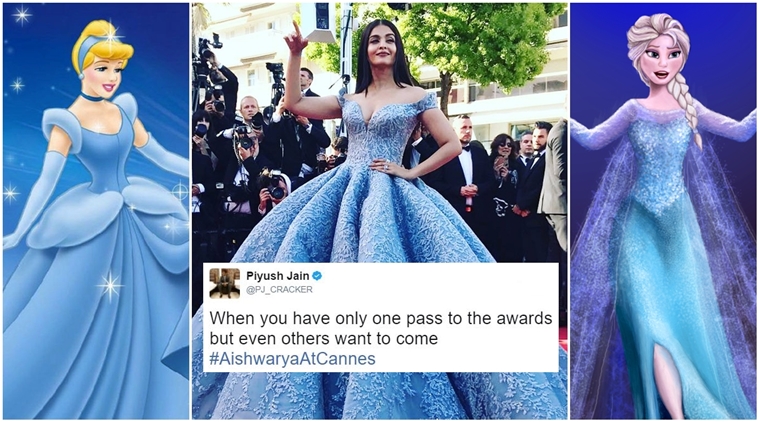 Cannes 2017: Aishwarya Rai Bachchan's Cinderella Moments On The Red Carpet  Is Magical. , Poses With Rihanna. See Photos