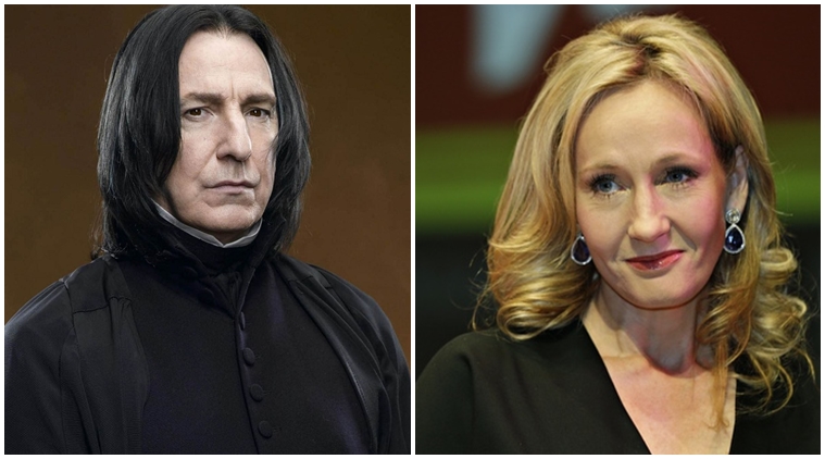 Jk Rowling Apologises For Killing Snape In ‘deathly Hallows