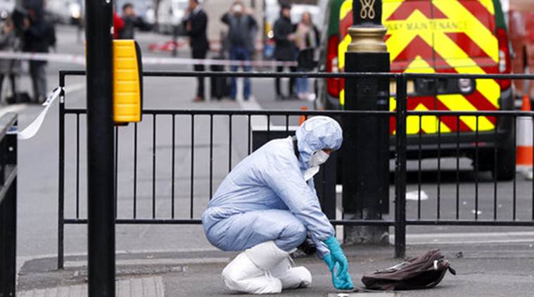 Man held with knives near UK Parliament charged with terror offences ...