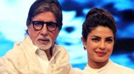 amitabh priyanka 759 amitabh bachchan, priyanka chopra, amitabh priyanka, amitabh priyanka pics, priyanka amitabh pics