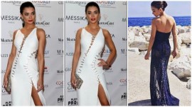 Amy Jackson, Amy Jackson cannes 2017 day 4 pics, Amy Jackson cannes 2017 day 4 looks,