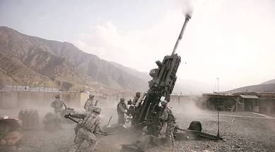 M777 gun explosion, M777 gun explosion probe, Bofors scandal, M-777 ultra-light howitzers, indian express news