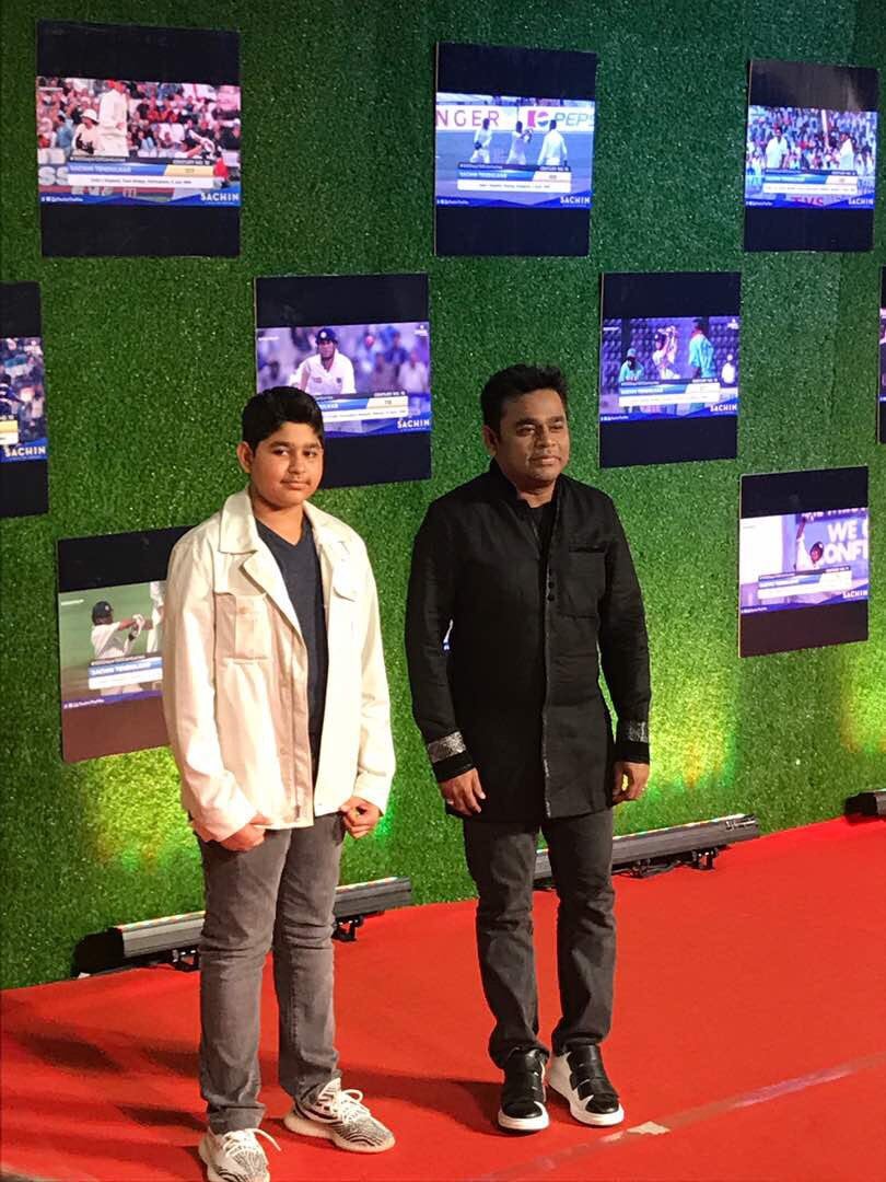 Ar rahman, sachin biopic, ar rahman sachin biopic premiere pics