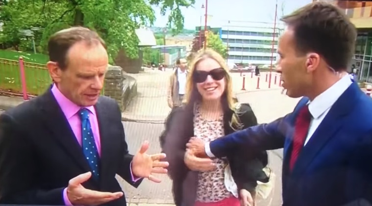 WATCH: BBC reporter gets slapped on live TV for accidentally touching ...