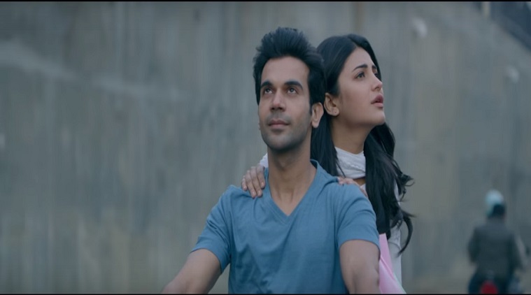 Shruti Haasan Xxx Xnxx - Behen Hogi Teri trailer: Rajkummar Rao, Shruti Haasan bring to life the  'mohalla-wala' romance. Watch video | The Indian Express