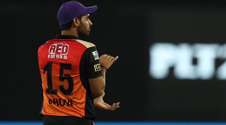 Bhuvneshwar Kumar, Sunrisers Hyderabad, Indian Premier League 2017, IPL Final 2017, Dwayne Bravo, Amit Mishra, Harbhajan Singh, Piyush Chawla, R.Vinay Kumar, Ashish Nehra, Ravichandran Ashwin, sports news, cricket news, indian express