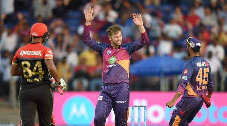 stuart binny, royal challengers bangalore, rcb, rcb vs kxip, kings xi punjab, binny, virat kohli, cricket news, ipl 10, ipl 2017, ipl news, sports news, indian express