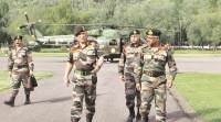 Bipin Rawat, Bipin Rawat Jammu, LoC, Bipin Rawat visits Army, J&K Army, India news, Indian Express