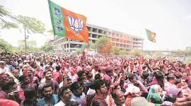 maharashtra local body elections, bjp win panvel, local polls mumbai, pwp, ncp, evm tampering, maharashtra news, indian express