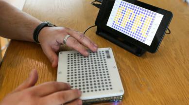 BlindPad, new touchscreen tablet, visually impaired people, Braille display, EPFL's Microsystems for Space Technologies Laboratory, Bluetooth, Tablet PC, Science, Science news