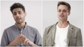 Brad Pitt, Rohan Joshi, brad Pitt War Machine, Brad pitt Rohan joshi netflix chat