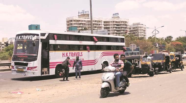bhumkar chowk, pune auto drivers, wakad auto rickshaws, bhumkar chowk wakad, indian express