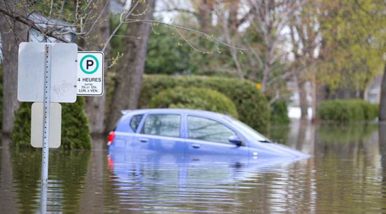 Canada floods, Canada, Ontario, Canada floods report, Canada flood damage, world news, indian express news