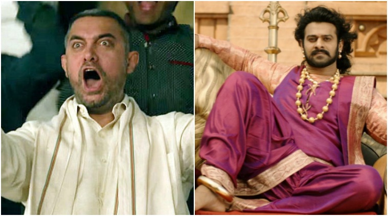 baahubali, dangal, dangal vs baahubali, baahubali vs dangal, baahubali 2, dangal baahubali 2, aamir khan prabhas, prabhas aamir khan