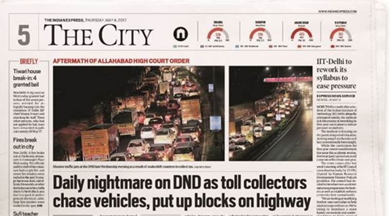 DND traffic mess, DND mess, DND news, Delhi News, Noida DND News, Indian Express, Indian Express News