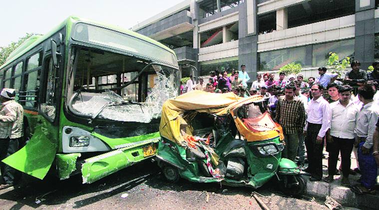 Delhi accident, Model Town bus accident, Delhi accident news, Delhi news, Delhi accident news, DTC accident, DTC bus accident, latest news, India news, National news